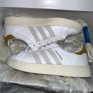 Kith Kids Shoes White and Gold